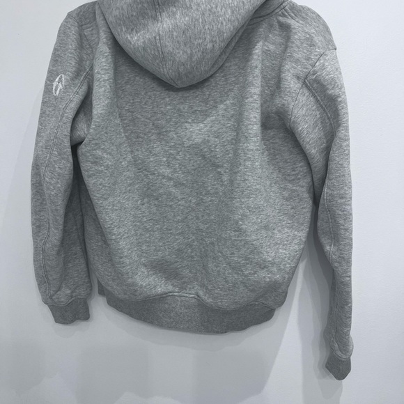 G-Star RAW® SofeBoyfriend Drape HoodedSweat Grey Size Small - Picture 7 of 11
